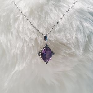 Alexandrite necklace